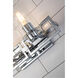 Estes 2 Light 15 inch PC Bath Light Wall Light in Polished Chrome